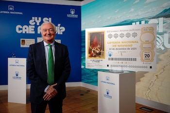 El presidente de Loterías, Jesús Huerta