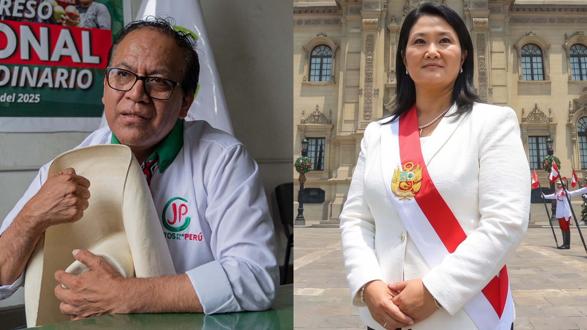 Juntos por el Perú critica proclamación de Keiko Fujimori y evalúa acciones legales tras decisión del JNE