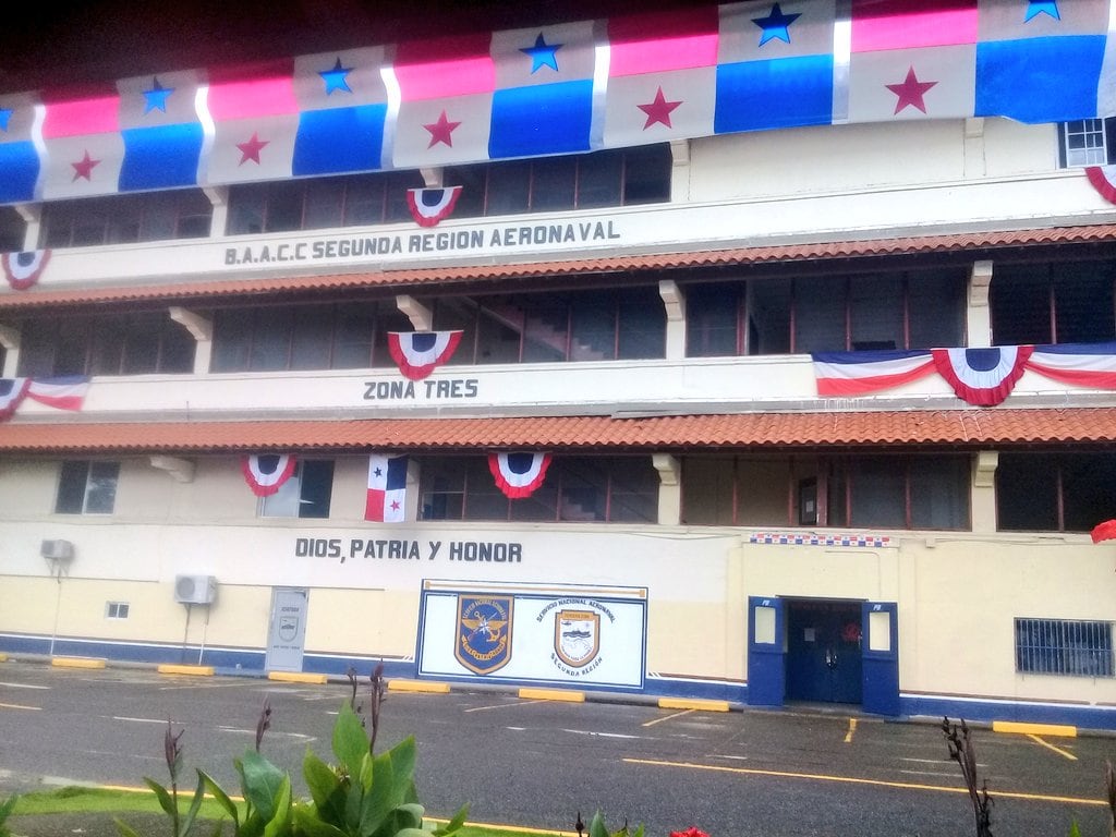 Los entrenamientos se realizan en la Base Aeronaval Almirante Cristóbal Colón, en la provincia de Colón. Tomada de X