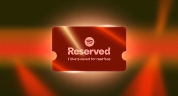 Spotify lanza Reserved en Estados Unidos para que suscriptores Premium reserven entradas de conciertos con acceso prioritario. (Foto Spotify)