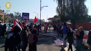 Manifestación Congreso de la Unión