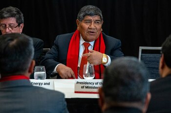 El ministro de Energía y