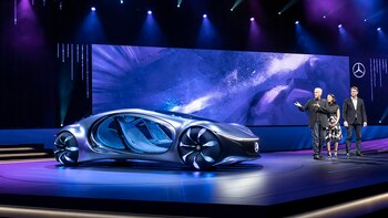 El Mercedes Benz Vision AVTR Concept es una de las atracciones de la IAA Mobility 2021 en Múnich