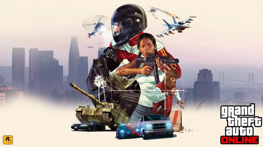 GTA Online, basado en GTA V, sigue siendo una fuente de ingresos clave para Take-Two Interactive. Su versión para GTA 6 no tiene fecha de anuncio, pero se espera que incluya microtransacciones. (Rockstar)