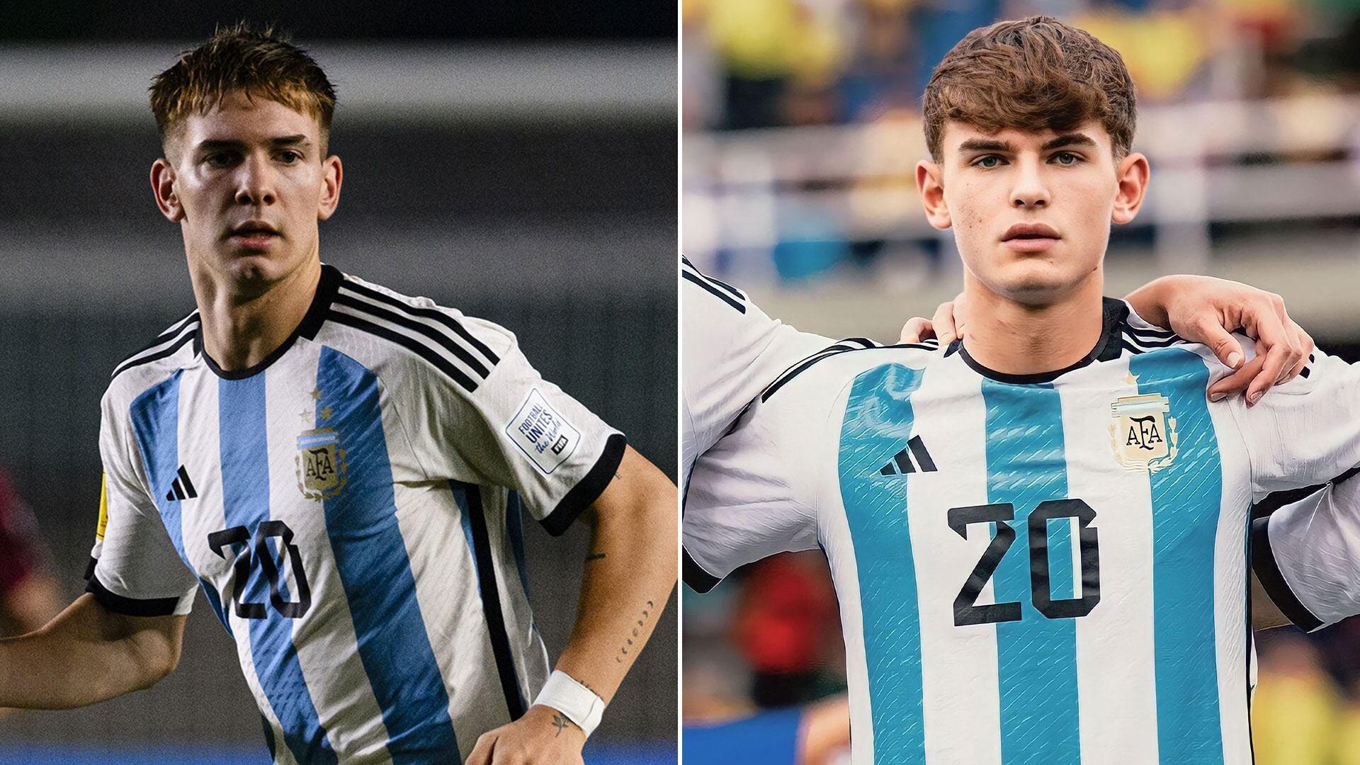 Mastantuono y Paz, dos promesas de Selección