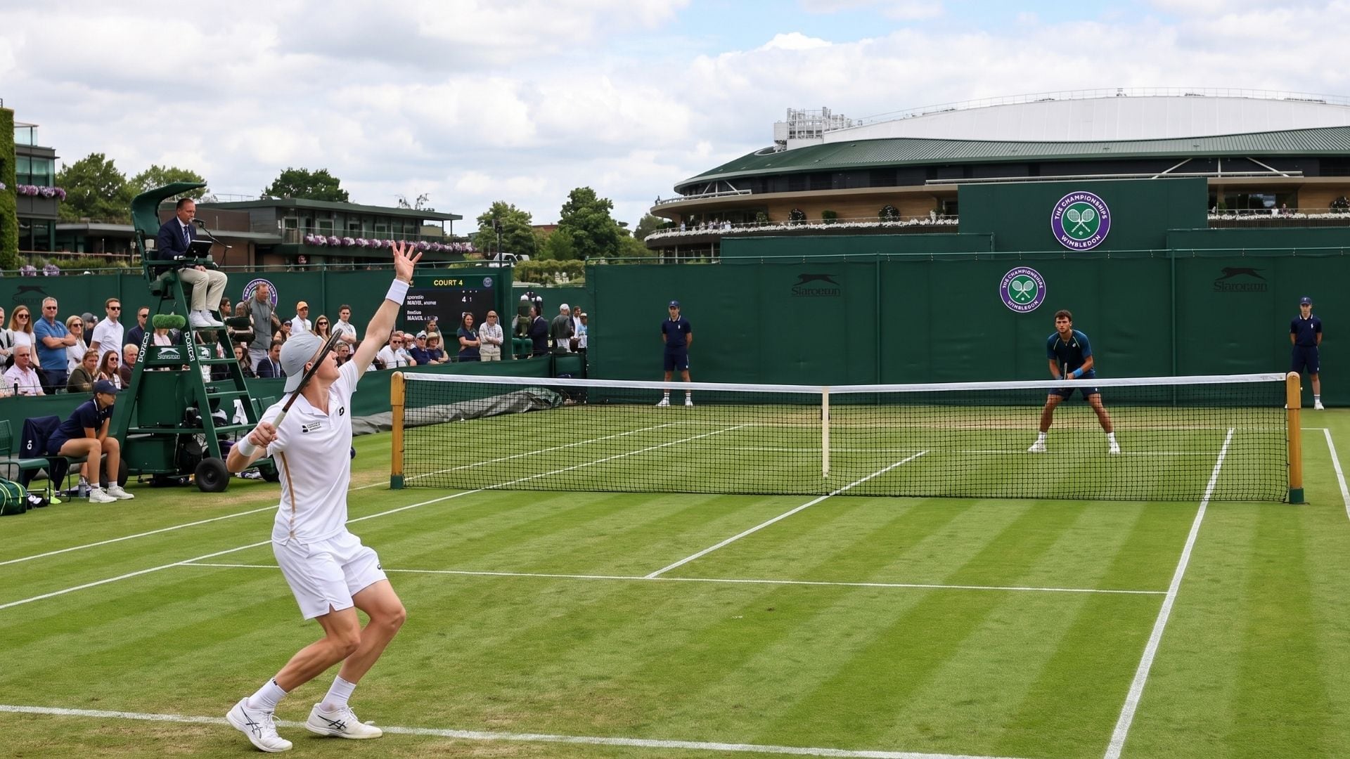 Ignacio Buse vs Emilio Nava: día, hora y canal TV del debut del peruano en Wimbledon 2026. Crédito: Imagen ilustrativa Infobae.