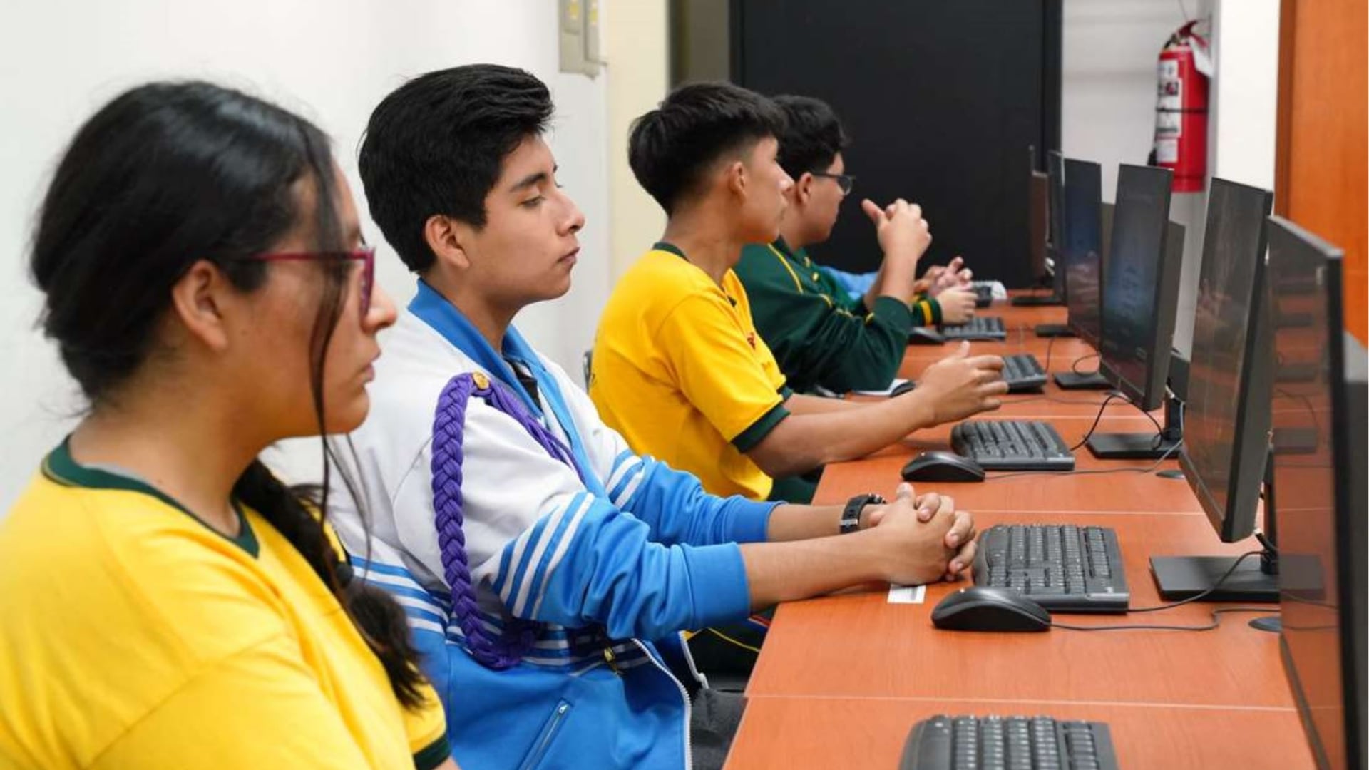 Capacitarán a escolares en programación. (Foto: Agencia Andina)