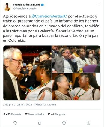 Twitter: FranciaMarquezM