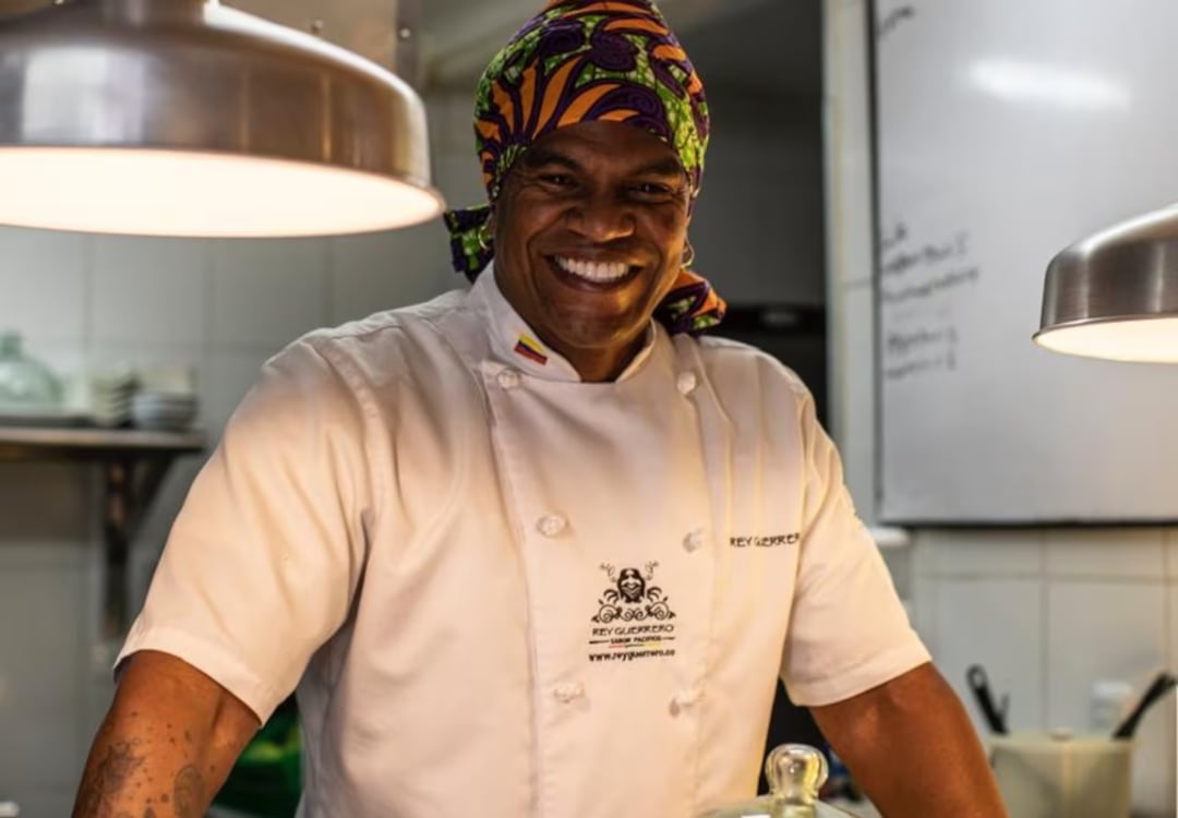 Guerrero ha llevado la gastronomía de Colombia por más de 25 países - crédito Suministrada a Infobae