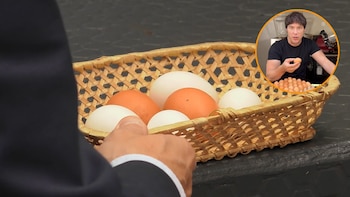 Jordi Cruz, chef estrella Michelin: “Los huevos se suelen guardar fuera de la nevera, pero el frío alarga su vida útil”