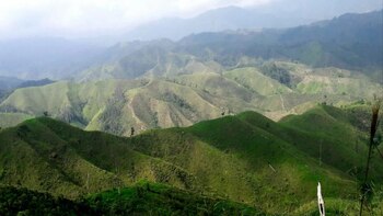 Vista de los cerros de