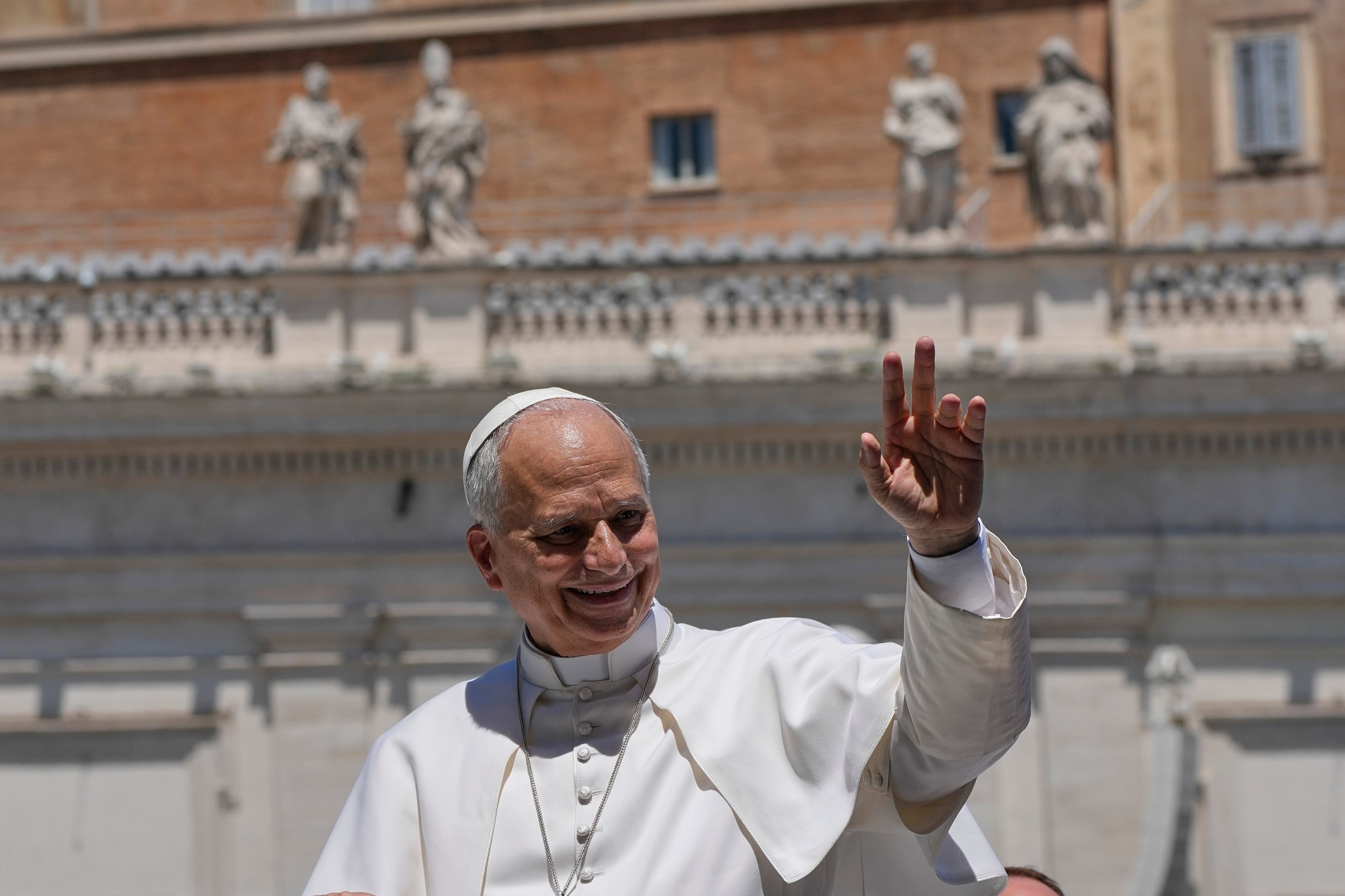 El papa León XIV. (AP Foto/Alessandra Tarantino)