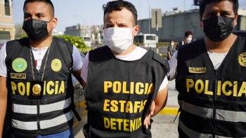 Detenidos por estafa.