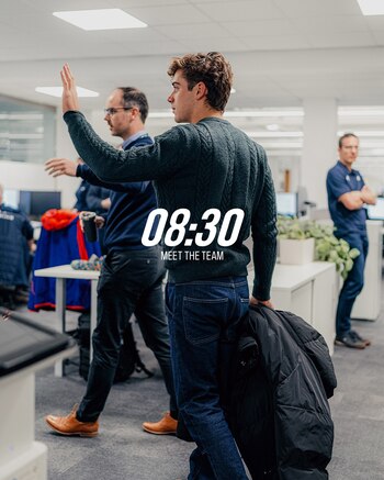 El argentino conoció al resto