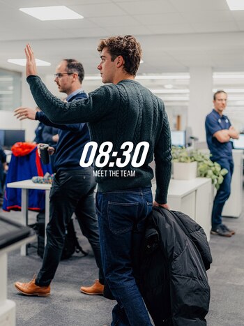 El argentino conoció al resto