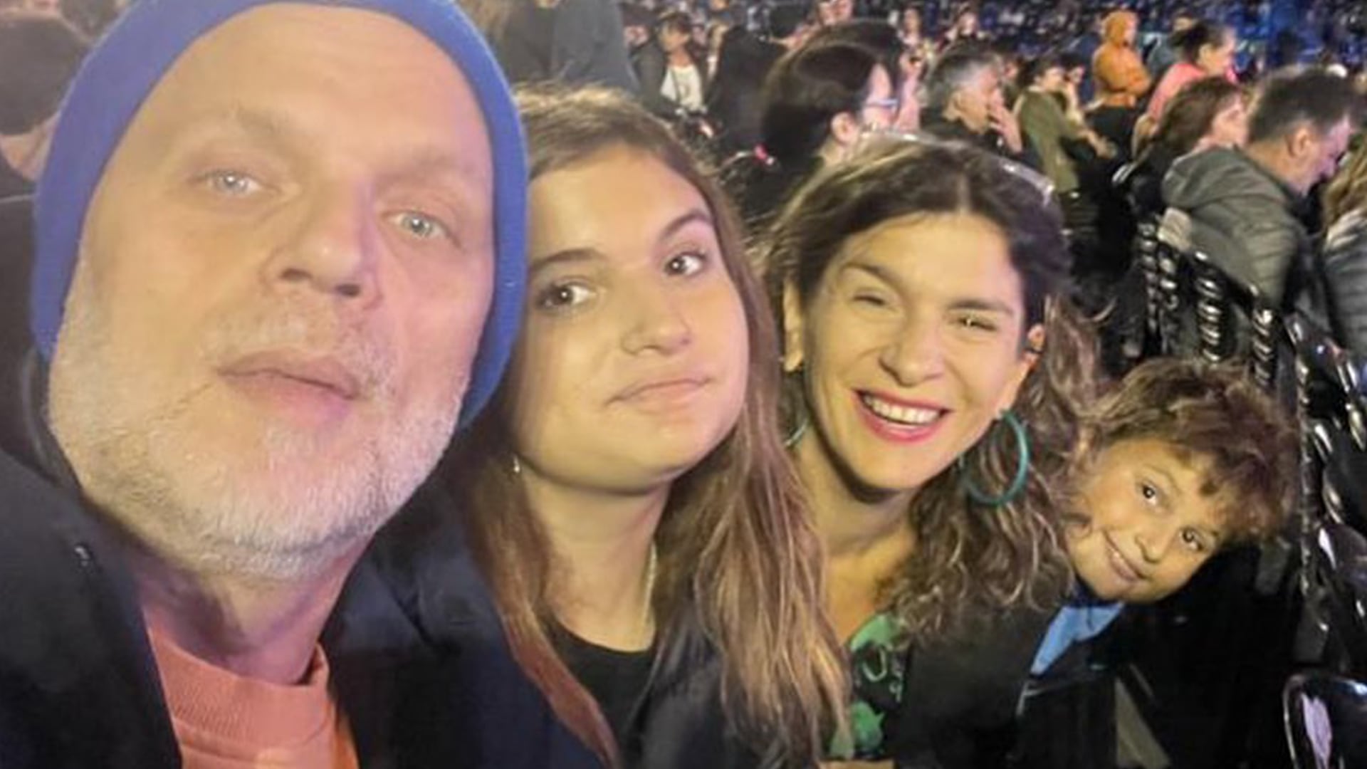 Dalia y Sebastián tiene dos hijos Kiara y Fedderico