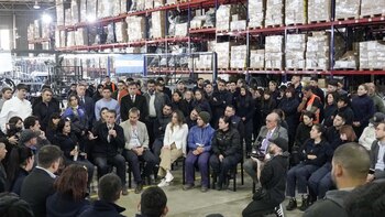 Massa, junto a su jefe