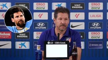 El Cholo Simeone se emocionó al hablar sobre la enseñanza que le dejó Lionel Messi al mundo tras su retiro de la selección argentina