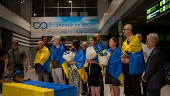 Llegaron a Ucrania los diez