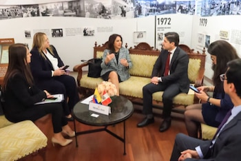 The announcement was made during