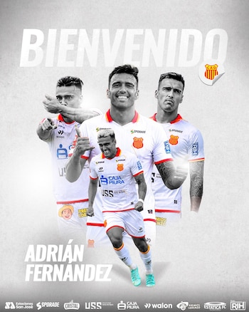 Adrián Fernández pretende hacerse de un sitio en el 'albo'. - Crédito: Atlético Grau