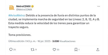 (X/ @MetroCDMX)