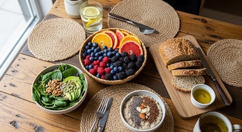 Realizar una comida matutina antes