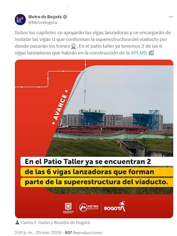 Trino sobre la fundición del