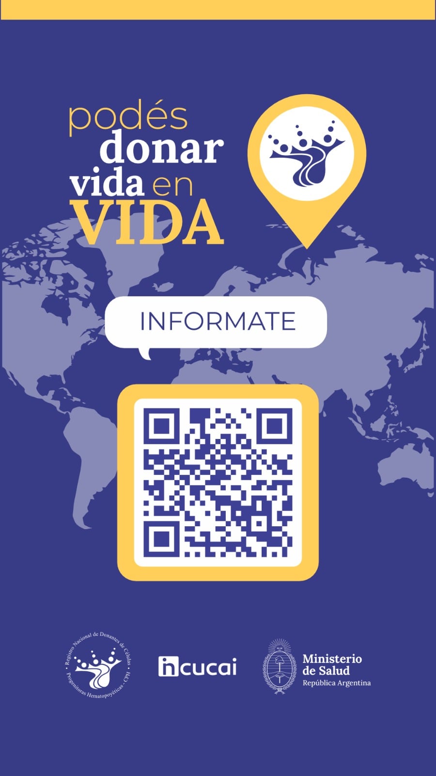 Los requisitos para inscribirse como donante de médula ósea incluyen tener entre 18 y 40 años, según informó el presidente del Instituto de Trasplante, Fernando Cichero