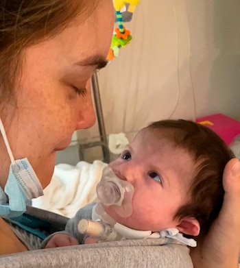 Macarena Paz y su hija