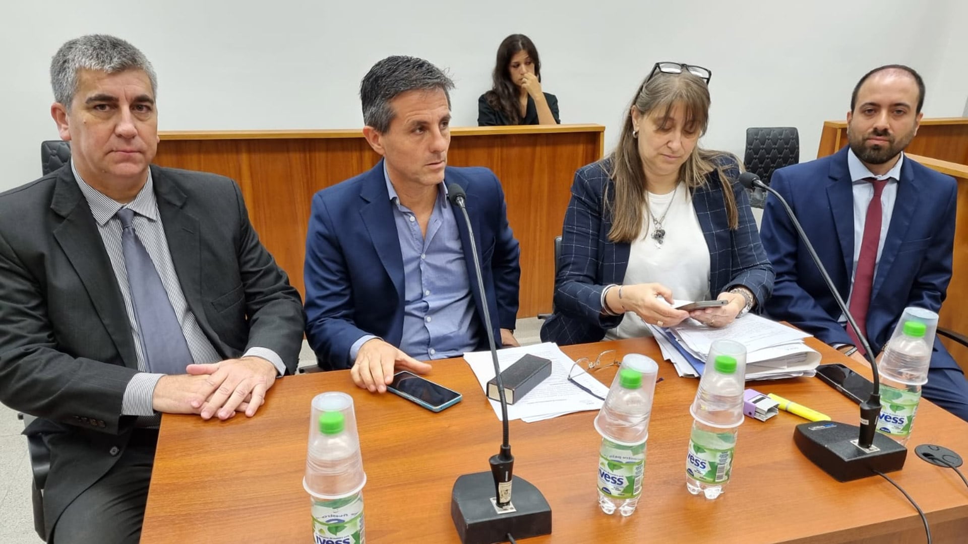 Los fiscales en la audiencia imputativa