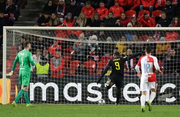 El Inter venció 3-1 al Slavia Praga