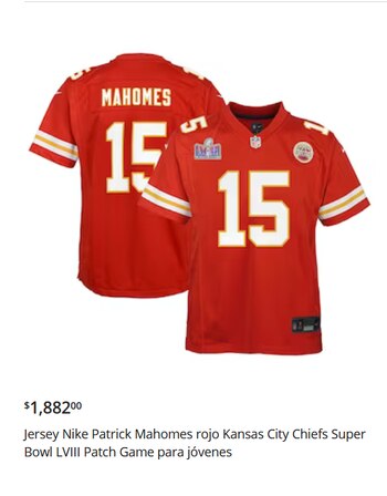 Merch oficial superbowl. foto: NFL