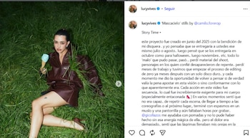 El nuevo sencillo llega junto a un video conceptual dirigido por la propia artista, que inaugura una nueva etapa de búsqueda e identidad personal - crédito @lucyvives/ Instagram