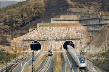 Un tren de la línea