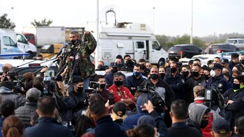 protestas policias la matanza