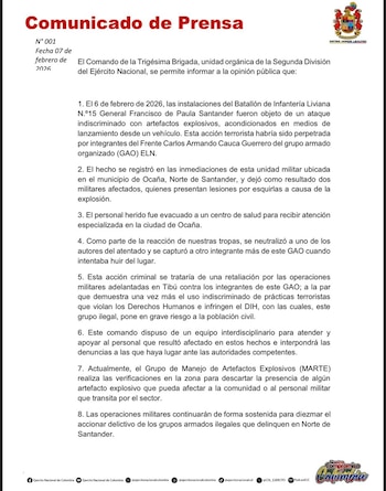 El hecho, que se registró