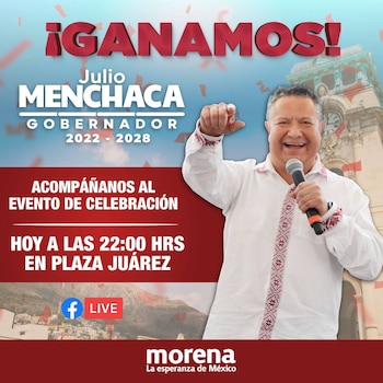 Elecciones Hidalgo 2022 Julio Menchaca
