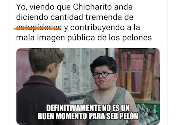 Chicharito Hernández fue criticado por