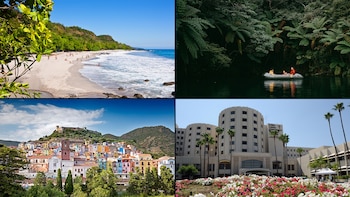 Paisajes de las zonas azules