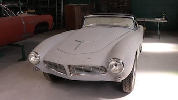 Este BMW 507 Racing espera