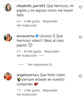 Usuarios comentan video de María