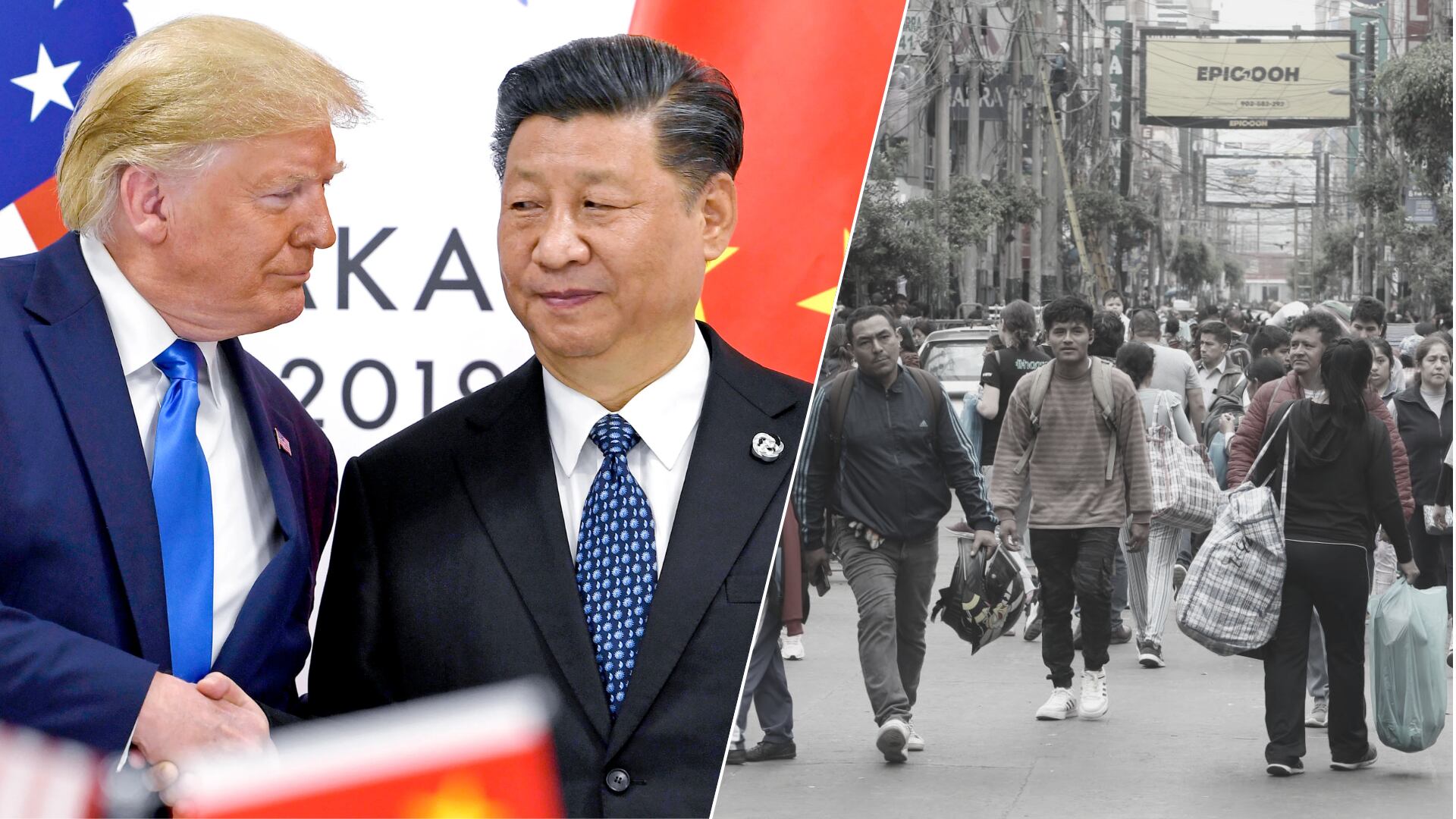 La guerra comercial entre China y EE. UU. ha generado incertidumbre en los mercados globales, afectando tanto a las importaciones como a las industrias locales. Foto: Composición Infobae Perú