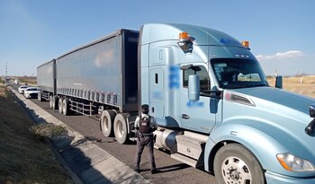 La GN recuperó 5 tractocamiones