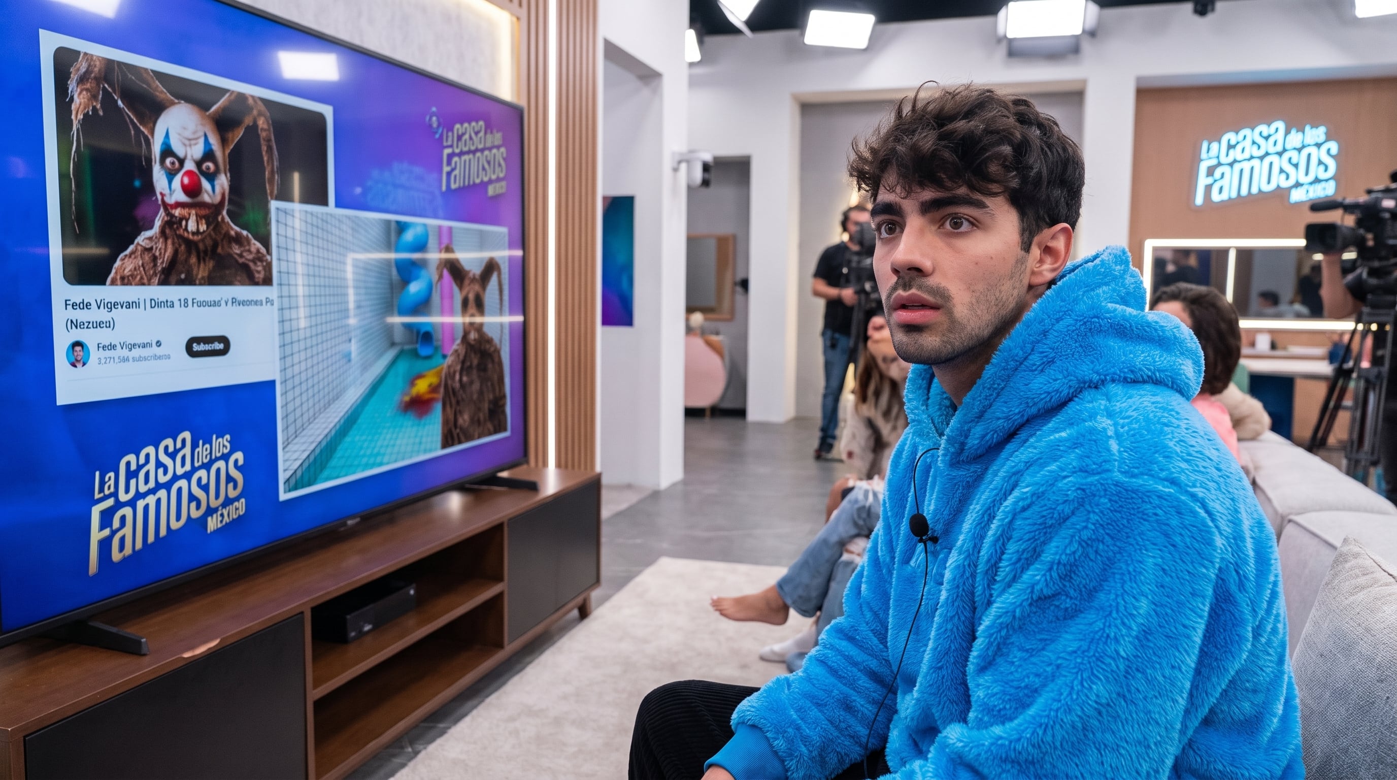 Fede: quién es el youtuber de retos extremos e historias de payasos que va a La Casa de los Famosos México
