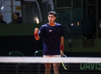 Daniel Vallejo será la principal carta de Paraguay en la serie ante Perú por Copa Davis.