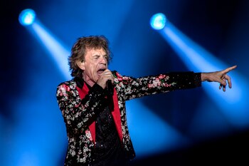 Mick Jagger, cantante de la