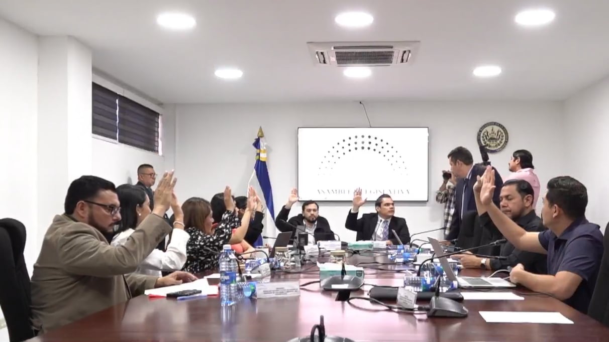 Comisión Legislativa da aval a la amnistía fiscal 2026. (Captura de video de transmisión en vivo)
