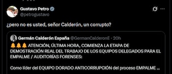 Gustavo Petro - crédito @petrogustavo/X