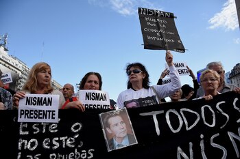 Marcha en el aniversario de